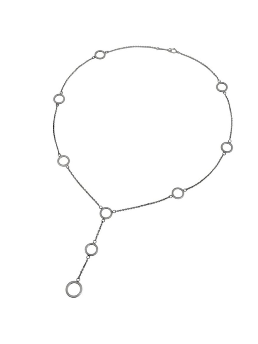 Tiffany & Co Necklace Multi Circle 925 Sterling Silver